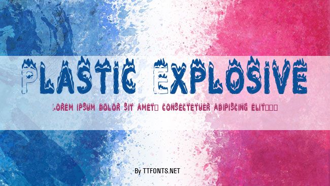 Plastic Explosive example